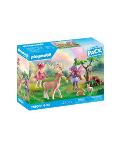 PLAYMOBIL 71800 Feen mit süßen Waldtieren
