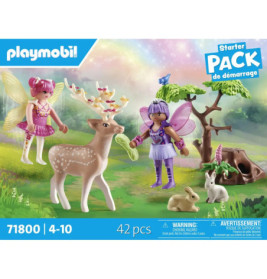 PLAYMOBIL 71800 Feen mit süßen Waldtieren