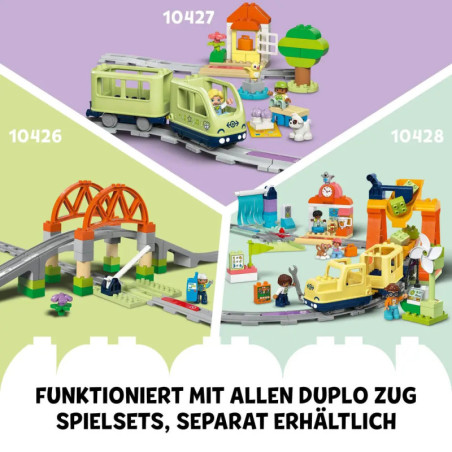LEGO DUPLO Town 10425 Eisenbahntunnel und Schienen – Erweiterungsset