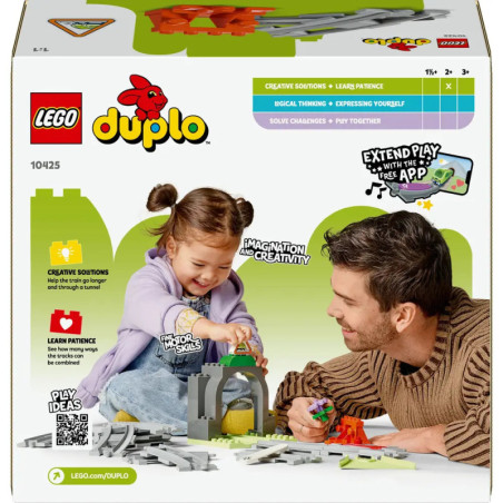 LEGO DUPLO Town 10425 Eisenbahntunnel und Schienen – Erweiterungsset