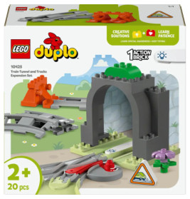 LEGO DUPLO Town 10425 Eisenbahntunnel und Schienen – Erweiterungsset