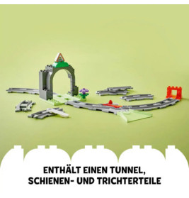 LEGO DUPLO Town 10425 Eisenbahntunnel und Schienen – Erweiterungsset