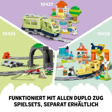 LEGO DUPLO Town 10426 Eisenbahnbrücke und Schienen – Erweiterungsset