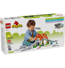 LEGO DUPLO Town 10426 Eisenbahnbrücke und Schienen – Erweiterungsset
