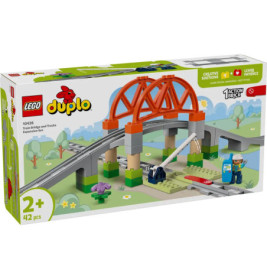LEGO DUPLO Town 10426 Eisenbahnbrücke und Schienen – Erweiterungsset
