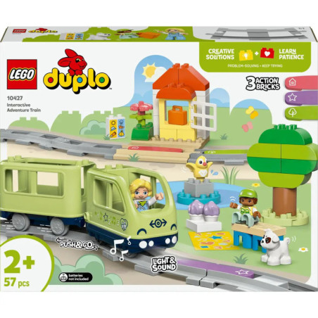 LEGO DUPLO Town 10427 Interaktive Abenteuer-Eisenbahn