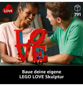 LEGO ART 31214 LOVE