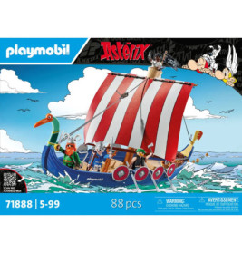 PLAYMOBIL 71888 Asterix: Piratenschiff