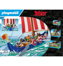PLAYMOBIL 71888 Asterix: Piratenschiff