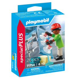 Playmobil Fensterputzer-Set mit Figur, 26 Teile, ab 4 Jahren.