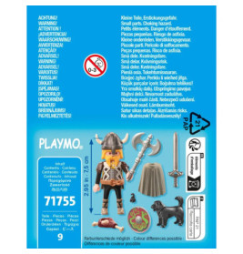PLAYMOBIL 71755 Wikinger mit Wachhund
