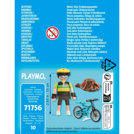 PLAYMOBIL 71756 Mountainbiker