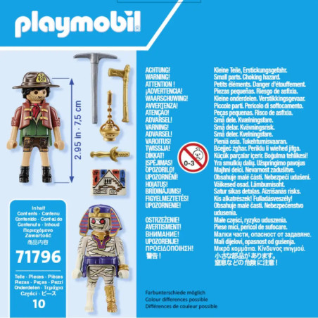 PLAYMOBIL 71796 Schatzsucher und Mumie