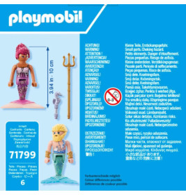 PLAYMOBIL 71799 Meerjungfrau und Meermann