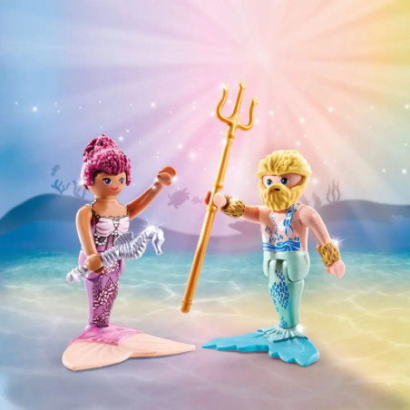 PLAYMOBIL 71799 Meerjungfrau und Meermann