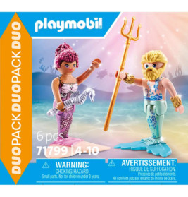 PLAYMOBIL 71799 Meerjungfrau und Meermann