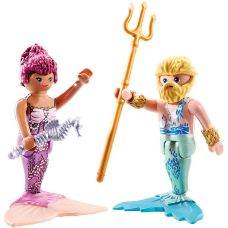 PLAYMOBIL 71799 Meerjungfrau und Meermann