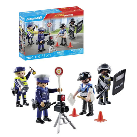 PLAYMOBIL 71730 Figurenset Polizei