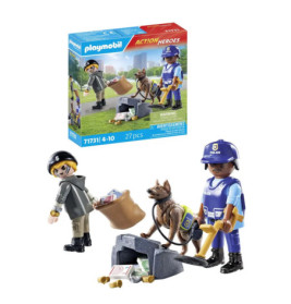 PLAYMOBIL 71731 Spurensuche mit Hund
