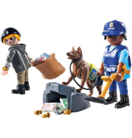 PLAYMOBIL 71731 Spurensuche mit Hund