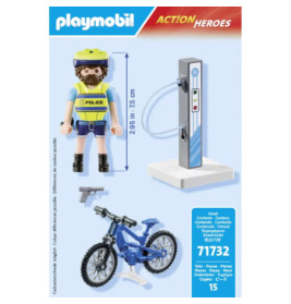 PLAYMOBIL 71732 Polizei Fahrradstreife