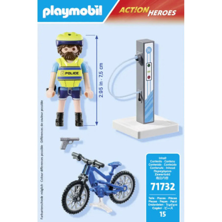 PLAYMOBIL 71732 Polizei Fahrradstreife