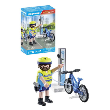 PLAYMOBIL 71732 Polizei Fahrradstreife