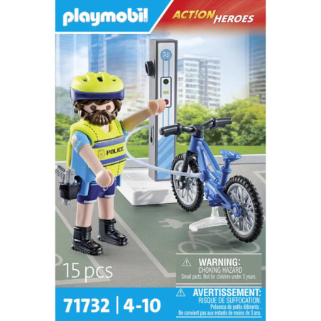 PLAYMOBIL 71732 Polizei Fahrradstreife