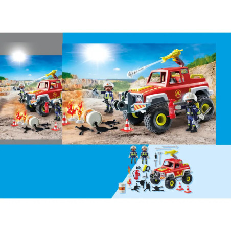 PLAYMOBIL 71824 Feuerwehrtruck