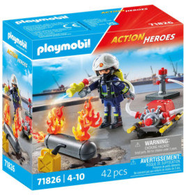 PLAYMOBIL 71826 Löschung eines Gastanks
