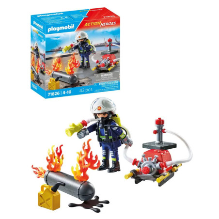 PLAYMOBIL 71826 Löschung eines Gastanks