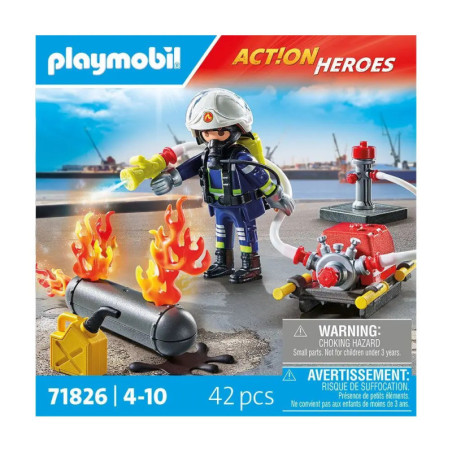 PLAYMOBIL 71826 Löschung eines Gastanks