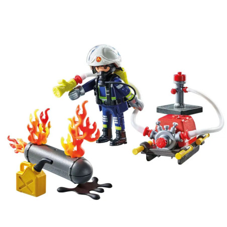 PLAYMOBIL 71826 Löschung eines Gastanks