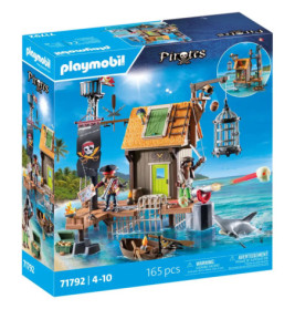 PLAYMOBIL 71792 Piratenhafen mit Seeräuber-Gefängnis