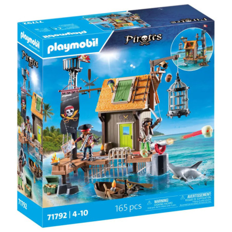 PLAYMOBIL 71792 Piratenhafen mit Seeräuber-Gefängnis