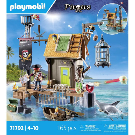 PLAYMOBIL 71792 Piratenhafen mit Seeräuber-Gefängnis
