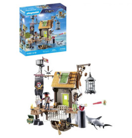 PLAYMOBIL 71792 Piratenhafen mit Seeräuber-Gefängnis