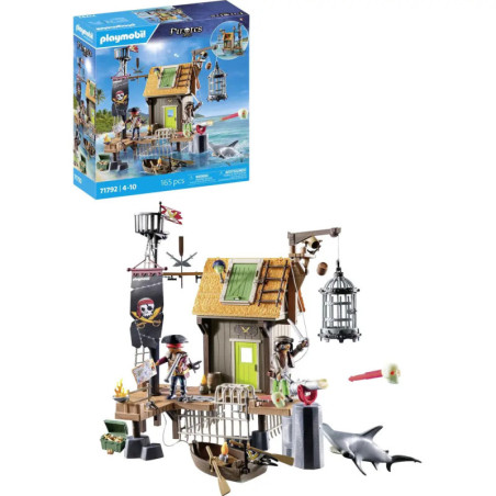 PLAYMOBIL 71792 Piratenhafen mit Seeräuber-Gefängnis