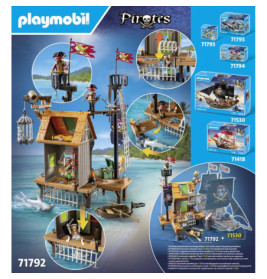 PLAYMOBIL 71792 Piratenhafen mit Seeräuber-Gefängnis