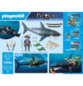 PLAYMOBIL 71793 Gefahr durch Riesenhai