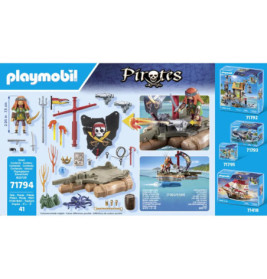 PLAYMOBIL 71794 Schatzbergung auf Piratenfloss