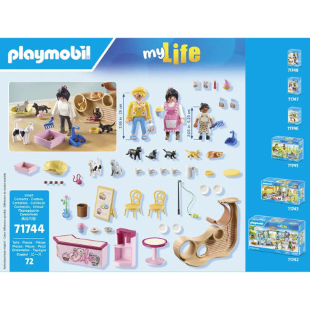 PLAYMOBIL 71744 Katzencafe