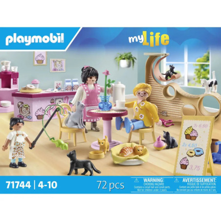 PLAYMOBIL 71744 Katzencafe