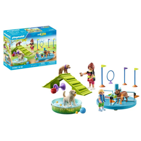 PLAYMOBIL 71745 Hundespielplatz