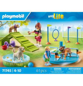 PLAYMOBIL 71745 Hundespielplatz