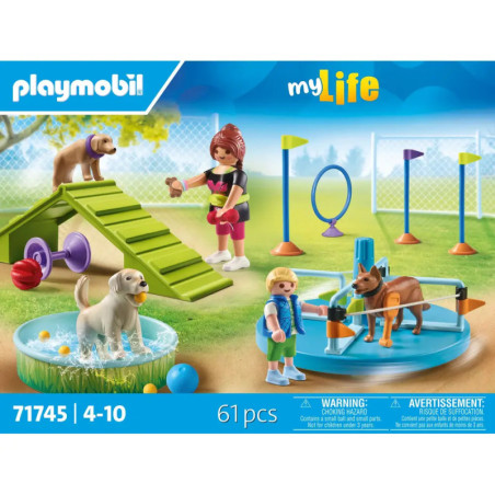 PLAYMOBIL 71745 Hundespielplatz