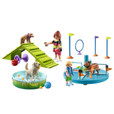 PLAYMOBIL 71745 Hundespielplatz
