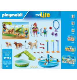 PLAYMOBIL 71745 Hundespielplatz