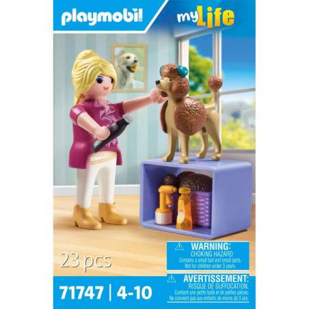PLAYMOBIL 71747 Hundefriseurin