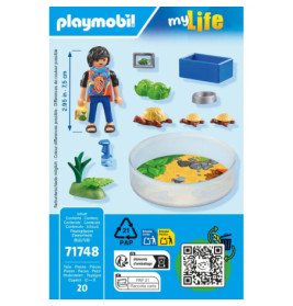 PLAYMOBIL 71748 Schildkröten-Terrarium